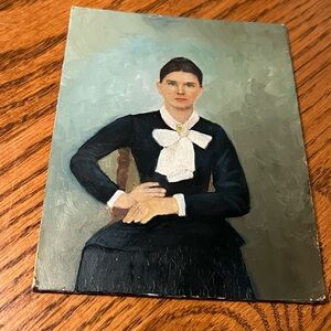 Vintage Painting of a Woman